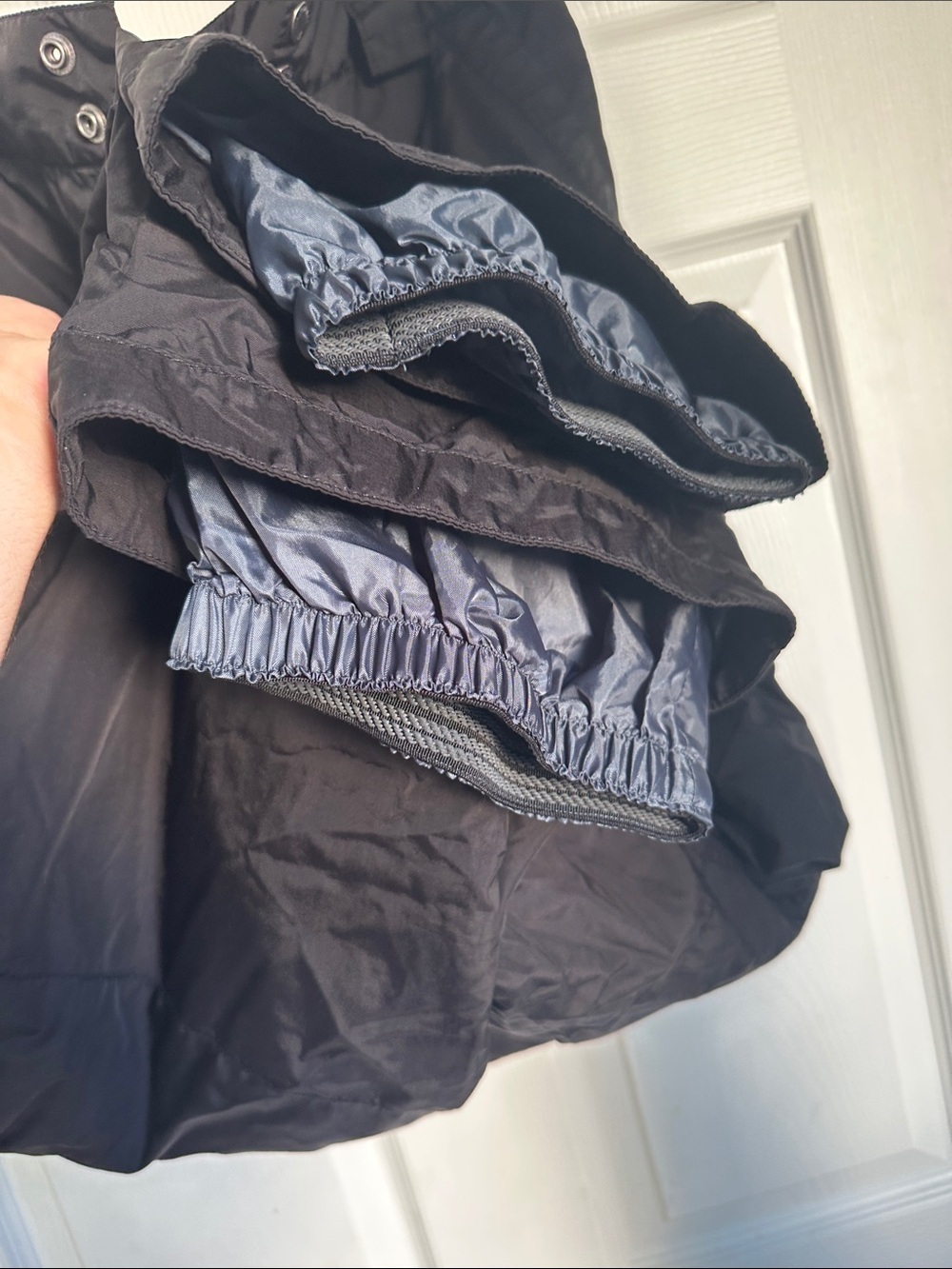 White Sierra Black Cargo Snow Pants - Picture 3 of 6